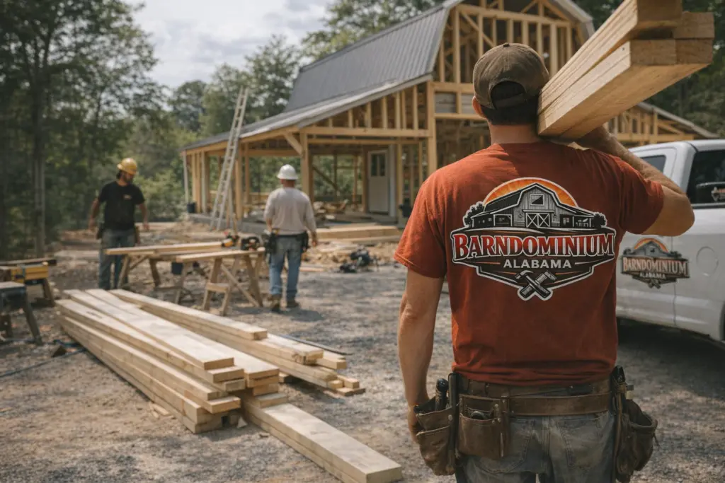 Barndominium Alabama - Behind the Scenes